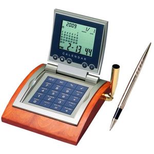 ADESSO（アデッソ） ウッドペンホルダー電卓 AQ-243TP