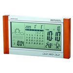ADESSO（アデッソ） カレンダー電波時計（天気予報機能付） TSB-376