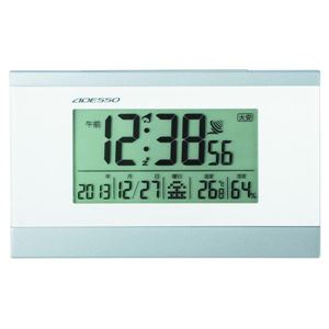ADESSO（アデッソ） 電波時計 with USB C-8432