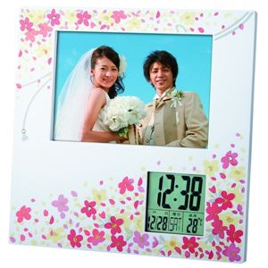 ADESSO（アデッソ） フォトフレームクロック 8881S