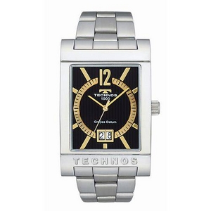 TECHNOS(テクノス) ブレスウォッチ ブラック×ゴールド T2595