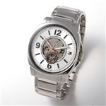 TOMMY HILFIGER(トミーヒルフィガー) メンズブレスウォッチ　シルバー