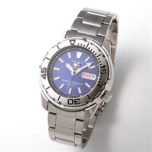 SEIKO(セイコー) オート5 SPORTS ブレスウォッチ  SNZE93KC/ネイビー