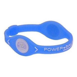 POWER BALANCE（パワーバランス） シリコンブレスレット ブルー Sサイズ