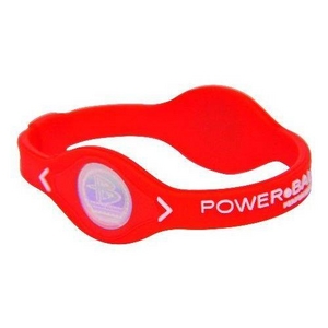 POWER BALANCE（パワーバランス） シリコンブレスレット レッド Sサイズ