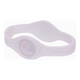 POWER BALANCE（パワーバランス） シリコンブレスレット ホワイト Mサイズ