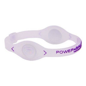 POWER BALANCE（パワーバランス） シリコンブレスレット クリア Sサイズ