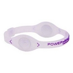 POWER BALANCE（パワーバランス） シリコンブレスレット クリア Mサイズ