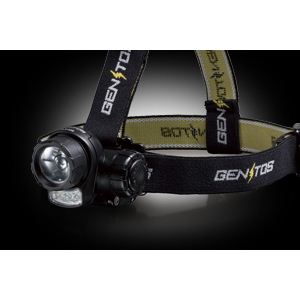 GENTOS�i�W�F���g�X�j LED���C�g LED�w�b�h���C�g HLX-339�摜����1