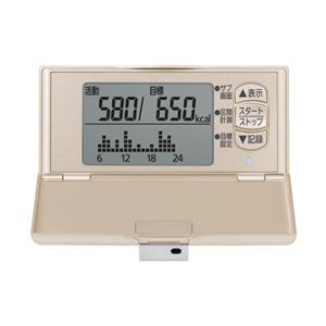 Panasonic（パナソニック） 活動量計 デイカロリ EW-NK52-N シャンパンゴールド
