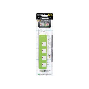 Panasonic（パナソニック） カラータップZ グリーン WHS2524GP