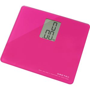 dretec（ドリテック） ボディスケール BS-113PK ピンク