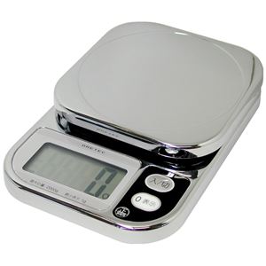 dretec（ドリテック） キッチンスケール KS-209CR クロムメッキ