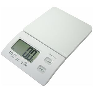 dretec（ドリテック） スリムスケール2kg KS-226WT ホワイト