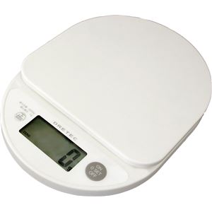 dretec（ドリテック） デジタルスケール「コッティ」2kg KS-234WT ホワイト