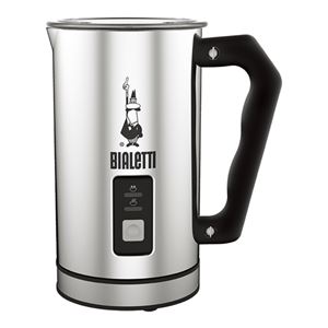 自動ミルクフローサー【BIALETTI（ビアレッティ）/MILK FROTHER】ステンレススチール/内面：フッ素樹脂加工 MK01