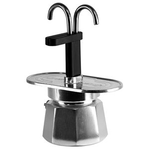 エスプレッソメーカー（ミニエキスプレス） 2カップ用 直火式【BIALETTI（ビアレッティ）/MINI EXPRESS 2cup用】 1284