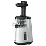 スロージューサー（低速プレス）【TESCOM（テスコム）】食洗機対応/軽量スリムボディ シルバー（銀） TSJ500-S