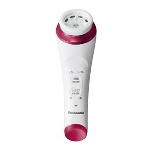 洗顔美容器 濃密泡エステ 皮脂ケアブラシ付き 海外対応/水洗い可【Panasonic（パナソニック）】ピンク調 EH-SC63-P