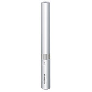 電動歯ブラシ ポケットドルツ（for MEN） ロングサイズ/充電式電池対応【Panasonic（パナソニック）】シルバー（銀） EW-DS1B-S