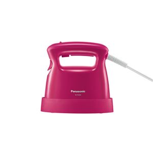 衣類スチーマー（アイロン） スタンド付き【Panasonic（パナソニック）】ルージュピンク NI-FS320-RP