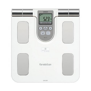 OMRON(オムロン) 体重体組成計 カラダスキャン HBF-370-W ホワイト