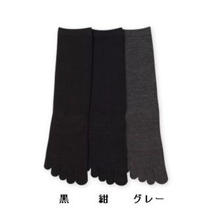 Deol(デオル) 5本指ソックス 女性用 グレー