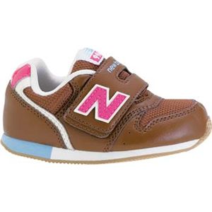New Balance（ニューバランス） ランニング・トラック シューズ インファント FS996 ブラウン×ローズ 12.5cm
