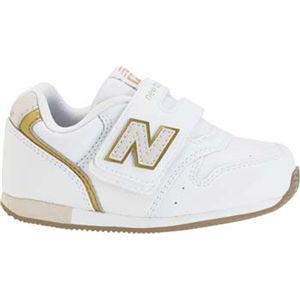 New Balance（ニューバランス） ランニング・トラック シューズ インファント FS996L ホワイト×ゴールド 13.5cm