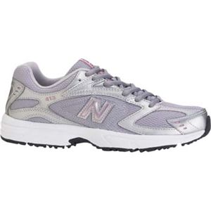 New Balance（ニューバランス） ランニング・トラック シューズ ジョグトレーニング GW413JEE シルバー×ライラック 24.5cm ワイズ：EE