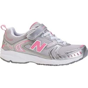 New Balance（ニューバランス） ランニング・トラック シューズ パフォーマンス KG510 シルバー×ピンク 24.0cm
