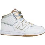 New Balance（ニューバランス） アウトドア・ウォーキング シューズ Kids LIFESTYLE KT574H ホワイトXゴールドXシルバー 24.0cm