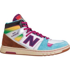 New Balance（ニューバランス） バレー、バスケ、ハンド シューズ Basketball LIFESTYLE/CLASSIC P600D ブラウンＸミルクブルー 23.0cm ワイズ：D