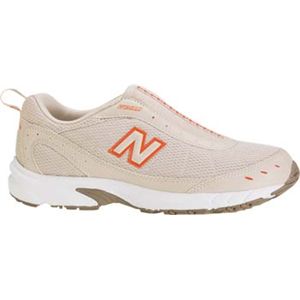 New Balance（ニューバランス） ランニング・トラック シューズ ライフスタイルジョグトレーニング W281SEE ベージュ×オレンジ 22.5cm ワイズ：EE