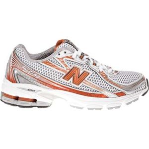 New Balance（ニューバランス） ランニング・トラック シューズ PERFORMANCE/PERFORMANCE TRAINING WR740D シルバー×オレンジ 22.5cm ワイズ：D