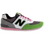 New Balance（ニューバランス） ランニング・トラック シューズ ライフスタイルクラッシック WRC576MD イエローグリーン×ピンク 24.0cm ワイズ：D