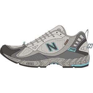 New Balance（ニューバランス） アウトドア・ウォーキング シューズ WT703G グレー×ピンク 22.5cm ワイズ：EE