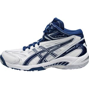 ASICS(アシックス) GELPRIMESHOT SP2(ゲルプライムショット SP2) ホワイト×ネイビーブルー TBF133 25.5