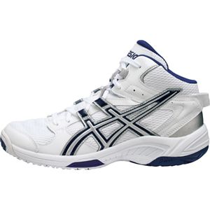 ASICS(アシックス) DUNKSHOT MB5(ダンクショットMB5) ホワイト×ネイビーブルー TBF134 20.0