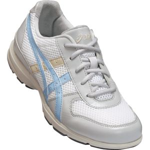 ASICS（アシックス） HADASHIWALKERR 719（W）（ハダシウォーカー 719(W）) ホワイト×サックス TDW719 23.5