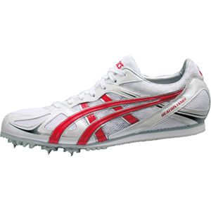 ASICS(アシックス) HEATDISTANCER3(ヒートディスタンスR3) ホワイト×レッド TTP744 23.5