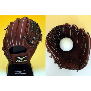 MIZUNO（ミズノ） Global Elite（グローバルエリート） 軟式グローブ 内野手用E1 9サイズ ローズブラウン