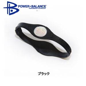 POWER BLANCE（パワーバランス） シリコンブレスレット ブラック [国内正規品] Mサイズ