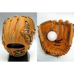 2009年モデル!! MIZUNO（ミズノ） 軟式用グローブ ミズノプロ インフィルダーセレクション 内野手用 サイズ9 オレンジ 2gn-48416-54 右投げ用 オレンジ(54)