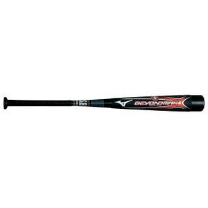 09年モデル MIZUNO（ミズノ） ビューリーグ 少年用BEYONDMAX（ビヨンドマックス） ブラック アルミ合金+ウレタン 2TB-80400-09 ブラック(09)