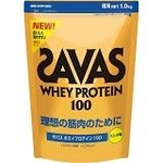 次世代プロテイン♪ SAVAS（ザバス） 『ホエイプロテイン100（バニラ） ビッグ 』 1.0kg CZ7357