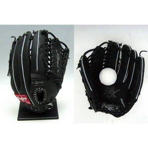 メジャーリーガーのグローブを軟式用に!! RAWLINGS（ローリングス） 一般軟式グローブ Torii Hunter（トリイ・ハンター）モデル ブラック(90) 右投げ用 ブラック(90) 右投げ用