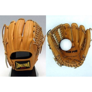 日本の野球メーカーのパイオニアTAMAZAWA（タマザワ） 最高級軟式グローブ 『THE PRO』 内野手用 TG-SB1805 右投げ用