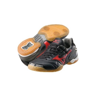 MIZUNO（ミズノ） フットサルシューズ WAVE GREVISTA（ウェーブグレヴィスタ） ブラック/レッド 26.5cm