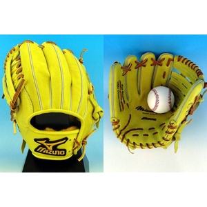 【限定モデル】 MIZUNOPRO(ミズノプロ) 硬式グローブ 『バイオソールテクノロジーリアルセレクション』 オールラウンド用 サイズ10 ナチュラルライム 左投げ用 ナチュラルライム(40) 左投げ用
